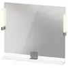 Duravit, Miroir, Sivida miroir, chrome, 850x36x650mm, éclairage à pose...