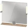 Duravit, Miroir, Sivida miroir, chrome, 850x36x650mm, éclairage à pose...