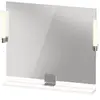 Duravit, Miroir, Sivida miroir, chrome, 850x36x650mm, éclairage à pose...