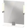 Duravit, Miroir, Sivida miroir, chrome, 650x36x650mm, éclairage à pose...