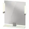 Duravit, Miroir, Sivida miroir, chrome, 650x36x650mm, éclairage à pose...