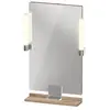 Duravit, Miroir, Sivida miroir, chrome, 450x36x650mm, éclairage à pose...