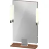 Duravit, Miroir, Sivida miroir, chrome, 450x36x650mm, éclairage à pose...
