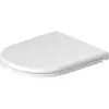 Duravit, Abattant WC, Siège de WC D-Code, fixation par vis, 374x433mm,...