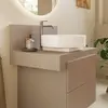 Duravit, Console de lavabo, Console Balcoon rectangulaire, 1 découpe a...