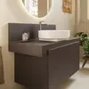 Duravit, Console de lavabo, Console Balcoon rectangulaire, 1 découpe a...
