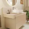 Duravit, Console de lavabo, Console Balcoon rectangulaire, 1 découpe a...