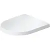 Duravit, Abattant WC, Siège de WC Balcoon, en forme de D, amovible, sa...
