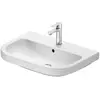 Duravit, Lavabo, D-Code lavabo, avec trou pour robinet, avec trop-plei...