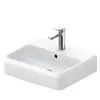 Duravit, Lavabo, Qatego lavabo, 500x420mm, avec trop-plein, partie inf...