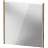 Duravit, Miroir, D-Code miroir, champ lumineux LED en haut, 650x700mm,...