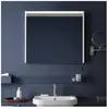 Duravit, Miroir, D-Code miroir, champ lumineux LED en haut, 800x700mm,...