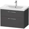 Duravit, Meuble sous-lavabo, D-Code Meuble sous-lavabo, 1 tiroir, 784x...