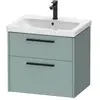 Duravit, Meuble sous-lavabo, D-Code Meuble sous-lavabo, 1 tiroir, 634x...
