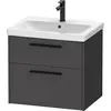 Duravit, Meuble sous-lavabo, D-Code Meuble sous-lavabo, 1 tiroir, 634x...