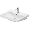 Duravit, Lavabo, D-Code lavabo, avec trou pour robinetterie, avec trop...