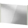 Duravit, Miroir, D-Code miroir, champ lumineux LED en haut, 1000x700mm...