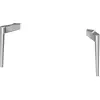 Duravit Sivida Pieds de socle, 2 pièces, SV9052010100000