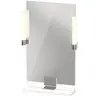 Duravit, Miroir, Sivida miroir, chrome, 450x36x650mm, éclairage à pose...