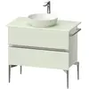 Duravit, Meuble sous-lavabo, Sivida Meuble sous-lavabo sur console, 2 ...
