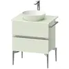 Duravit, Meuble sous-lavabo, Sivida Meuble sous-lavabo sur console, 2 ...