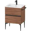 Duravit, Meuble sous-lavabo, Sivida Meuble sous-lavabo, 2 tiroirs, poi...