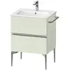 Duravit, Meuble sous-lavabo, Sivida bâti-support pour lavabo, 2 tiroir...