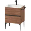 Duravit, Meuble sous-lavabo, Sivida Meuble sous-lavabo, 2 tiroirs, poi...