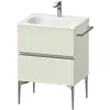 Duravit, Meuble sous-lavabo, Sivida bâti-support pour lavabo, 2 tiroir...