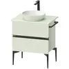 Duravit, Meuble sous-lavabo, Sivida Meuble sous-lavabo sur console, 2 ...