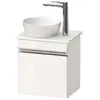 Duravit, Console de lavabo, Sivida Meuble sous-lavabo sur console, cha...