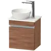Duravit, Console de lavabo, Sivida Meuble sous-lavabo sur console, cha...
