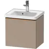 Duravit, Meuble sous-lavabo, D-Neo bâti-support lavabo suspendu, 484x4...