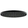 Duravit, Pommeau de douche, Kopfbrause 1 jet, 250, MinusFlow schwarz m...