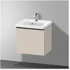 Duravit, Meuble sous-lavabo, D-Neo bâti-support lavabo suspendu, 484x4...