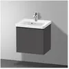 Duravit, Meuble sous-lavabo, D-Neo bâti-support lavabo suspendu, 484x4...
