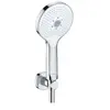 Duravit, Pommeau de douche, Set de support de douche 3jet Click!, blan...