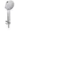 Pommeau de douche DURAVIT Universal 11 cm chromé avec support