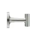 Duravit Starck T Handdoekhaak - rond - RVS geborsteld