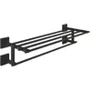 GROHE QuickFix Start Cube multi-handdoekrek - 600 mm - Met legplank - ...