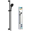 Ensemble de douche avec pommeau 2 jets, barre 90cm et flexible - GROHE...