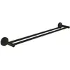 Grohe QuickFix Start - Porte-serviettes double noir mat 412032430