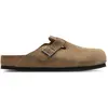 Birkenstock Sandales Boston Suede Leather