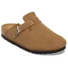 Birkenstock Sandales Boston Suede Leather
