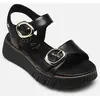 Sandales Compensé Cuir Tamaris Comfort - Noir