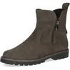 CAPRICE Bottes tendance pour femme 9-25411-45, Daim gris foncé, 39 EU