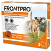 Frontpro pour chien de 4 à 10 kg - 3 comprimés pour chien (4-10kg)