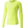 T-shirt de Training Jaune Fluo Homme Puma Liga