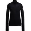 Sweatshirt femme adidas Primeknit Running Mid-Layer Noir L