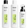 Nioxin Sistema 2 Kit Trifasico Shampoo 300ml Conditioner 300ml Treatme...